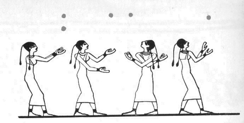 Beni-Hassan juggling