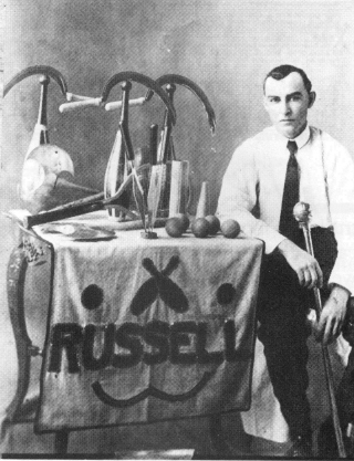 Russell, a Vaudeville juggler