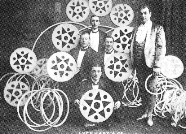 Everhart and Company, Vaudeville hoop rollers