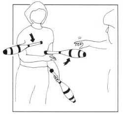 Straight-down steal, figure 2