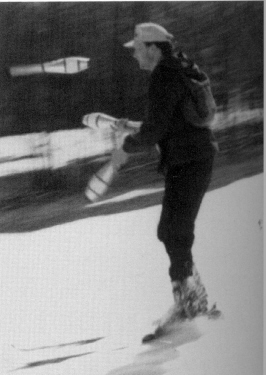 Cascading down the slopes at Boyne Highlands.