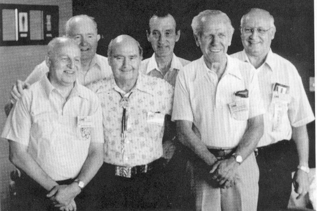 Bill Dietrich, Bob Jackson, Art Jennings, Johnny Lux, George Barvis, Ed Johnson