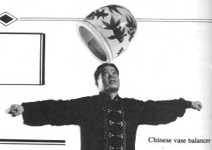 Chinese vase balancer