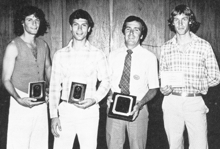 Top U.S. Nationals finalists included (l-r) Allan Jacobs, Ed Jackman, Tommy Curtin and Kit Summers.