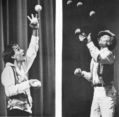 Dollarhide's 1983 convention photos of (l) Alan Howard in the U.S. Nationals and (r) Robert Steuverude in the Junior Championships.