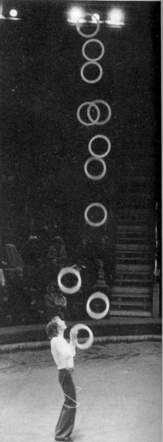 Sergei Ignatov at his best - 11 rings in this 1979 photo.